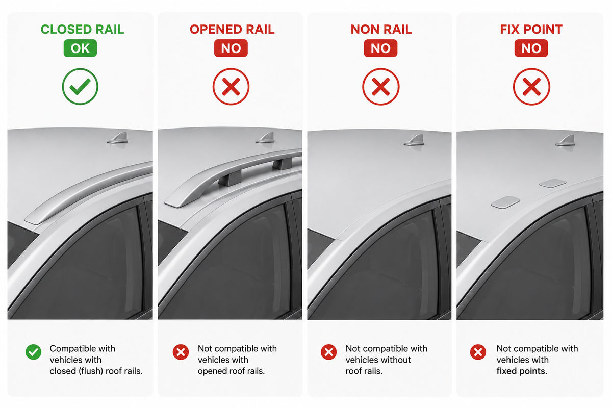 Alfa Romeo 156 2017-2026 SKY-X roof rack cross bars black – 8