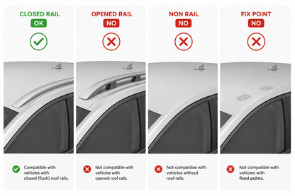 Alfa Romeo 156 2017-2026 SKY-X roof rack cross bars black – 8