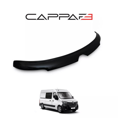 Renault Master 3 2019-2024 Bonnet Wind Stone Deflector Bug Guard Black