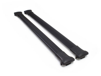 Cappafe Elegance Roof Rack Cross Bars Roof Bars 80 cm Black 2pcs