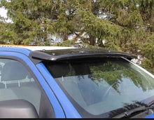 Sun visor And Bug Guard Front ABS Black For Nissan Pathfinder 2006-2015