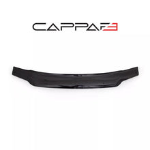 Sun Visor And Bug Guard Front Solid Black Acrylic For VW Caddy 2004-2009