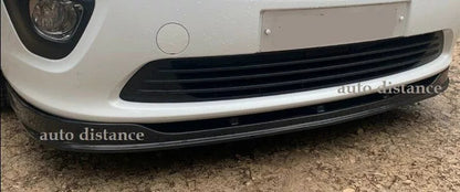 Splitter And Bonnet Deflector Front Black For Renault Trafic 2014-2020