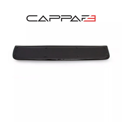 Sun Visor And Bug Guard Front Solid Black Acrylic For VW Caddy 2004-2009