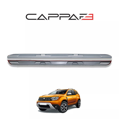 Dacia Duster 2 2018-2021 Side Skirt Cover Trim Protection Silver 2pcs