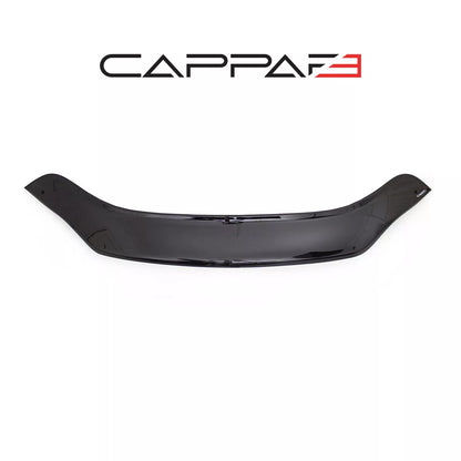 Sun Visor And Bug Guard Solid Black Acrylic For Iveco Daily 2014-2022