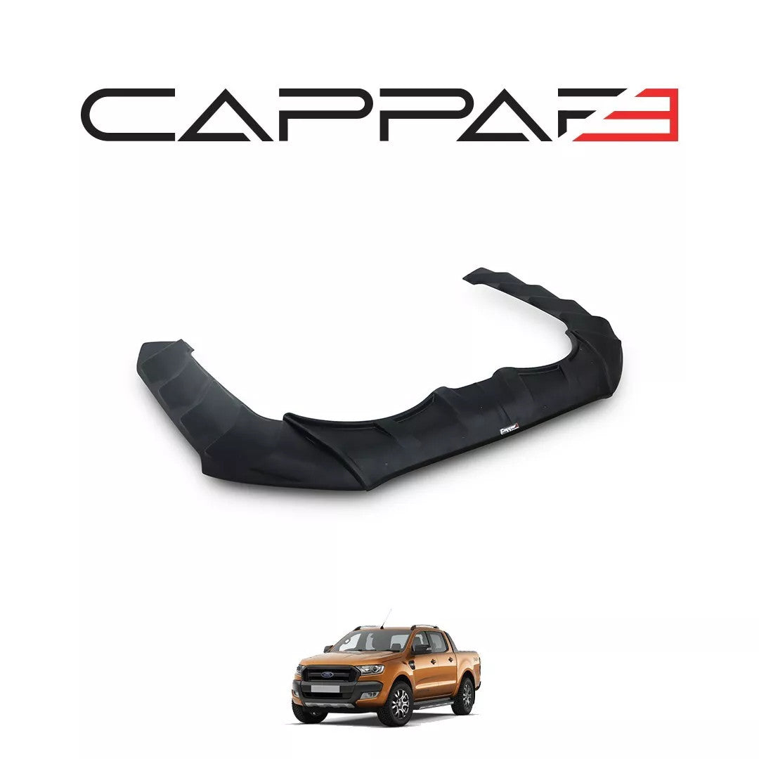 Ford Ranger (P375) 2016-2022 Bonnet Wind Stone Hood Trim Dragon Pack Matt Black