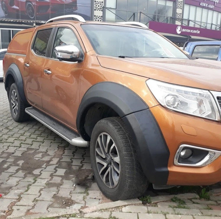 Nissan Navara 3 2016-2021 Fender Flares Wheel Arch Trim Moulding ABS 6pcs