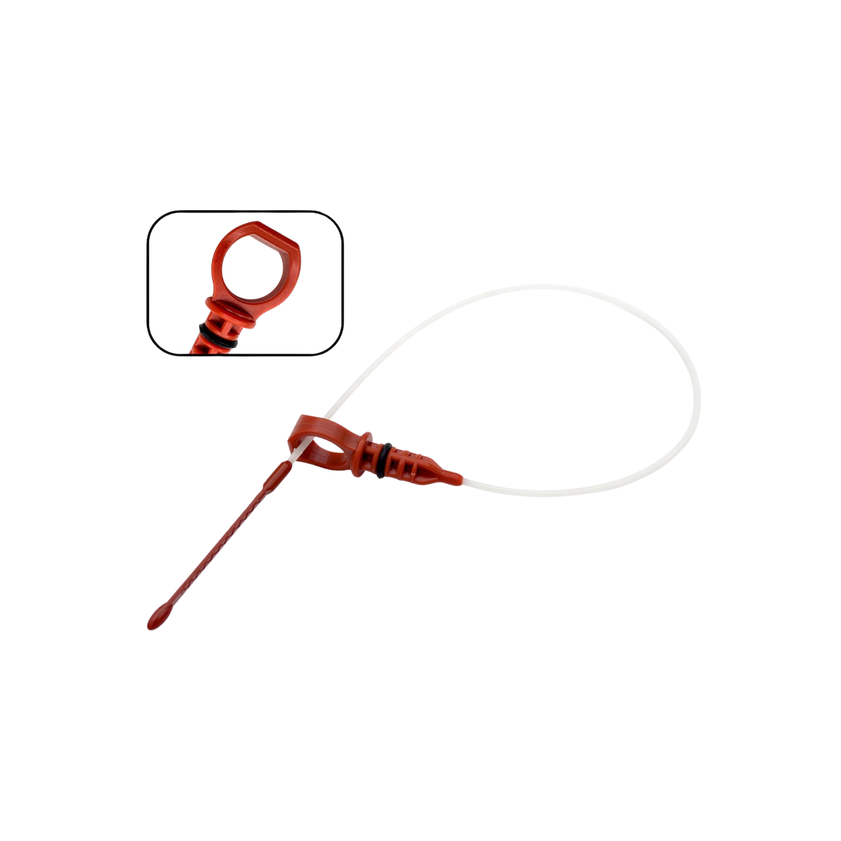 Cappafe Compatible with Ford C-Max Focus 1.6 TDCi Oil Level Dipstick 595 mm 3M5Q6750ED