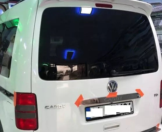 Volkswagen Caddy 2003-2015 chrome stainless steel boot lid cover – 2