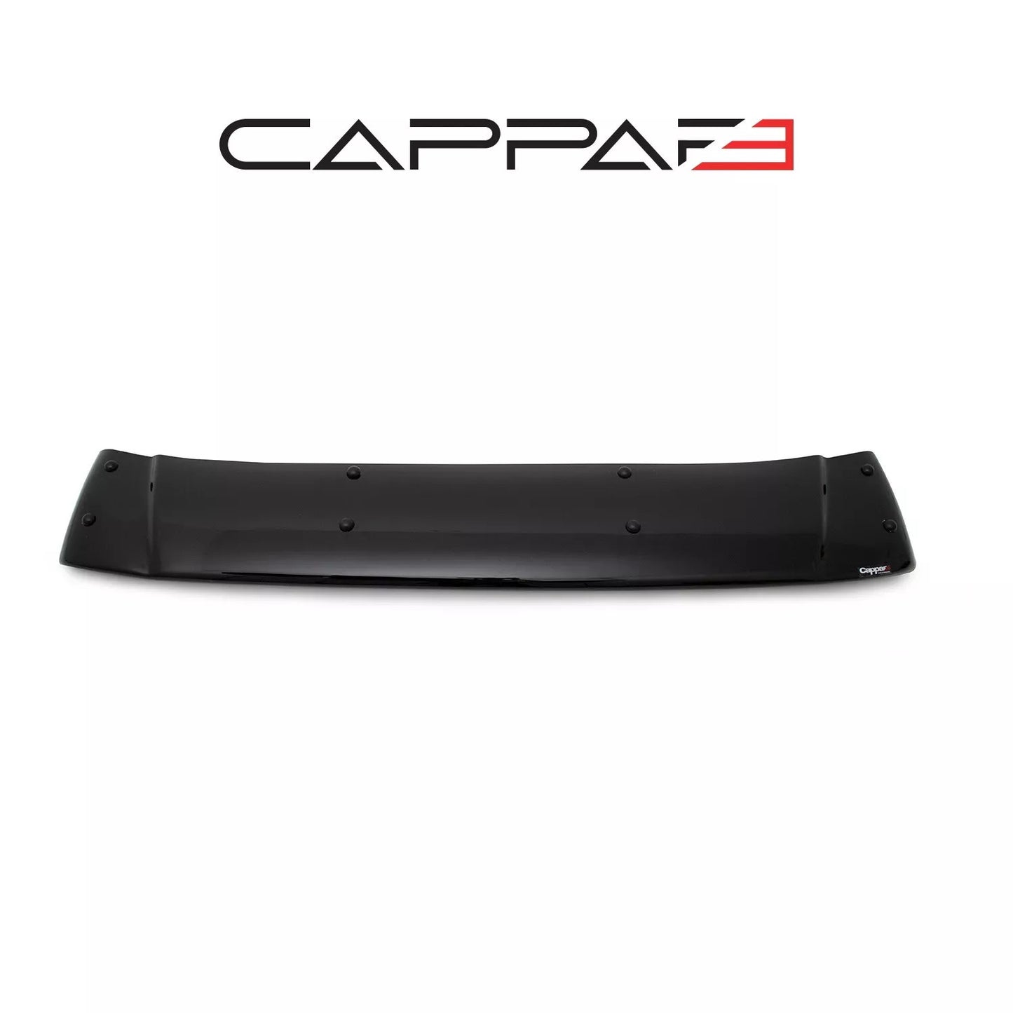 Sun visor and Bug Guard Set Front Black For Mercedes Vito 639 2004-2013