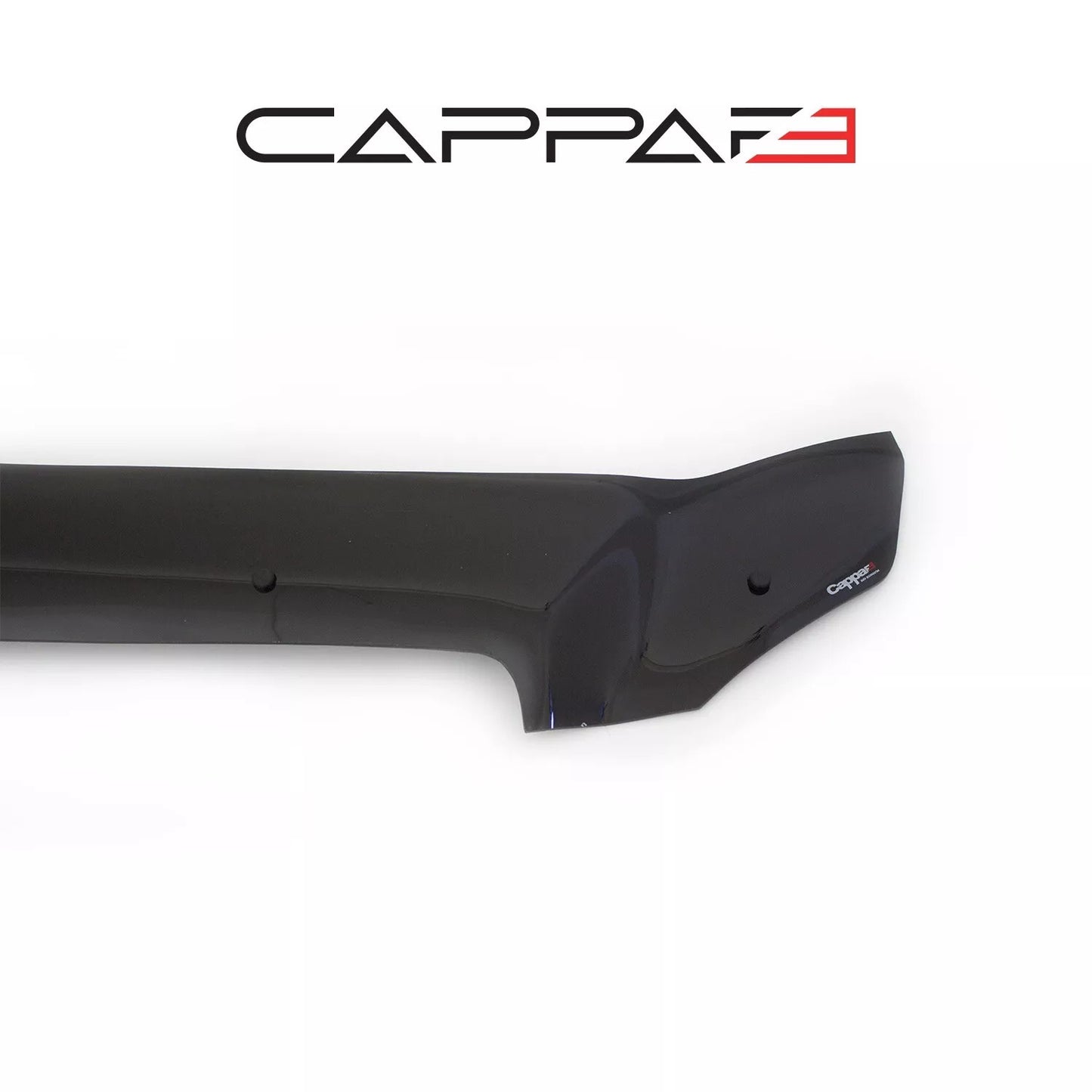 Sun visor and Bug Guard Set Front Black For Mercedes Vito 639 2004-2013