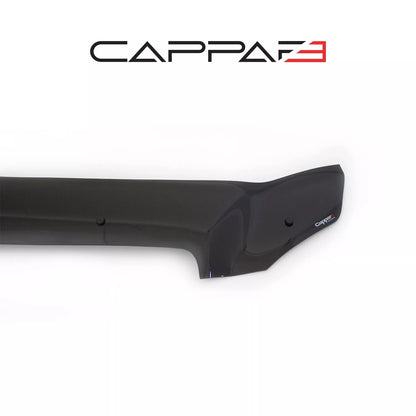 Sun visor and Bug Guard Set Front Black For Mercedes Vito 639 2004-2013