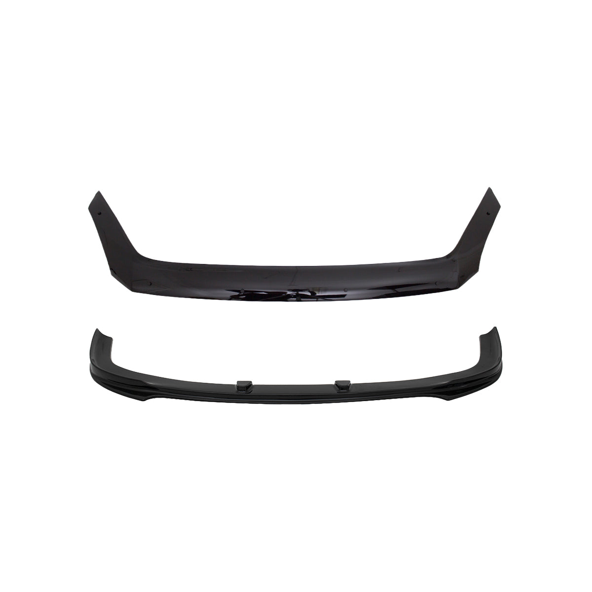 Bonnet Deflector and Front Bumper Lip for Volkswagen Crafter 1 (2E) 2006-2017