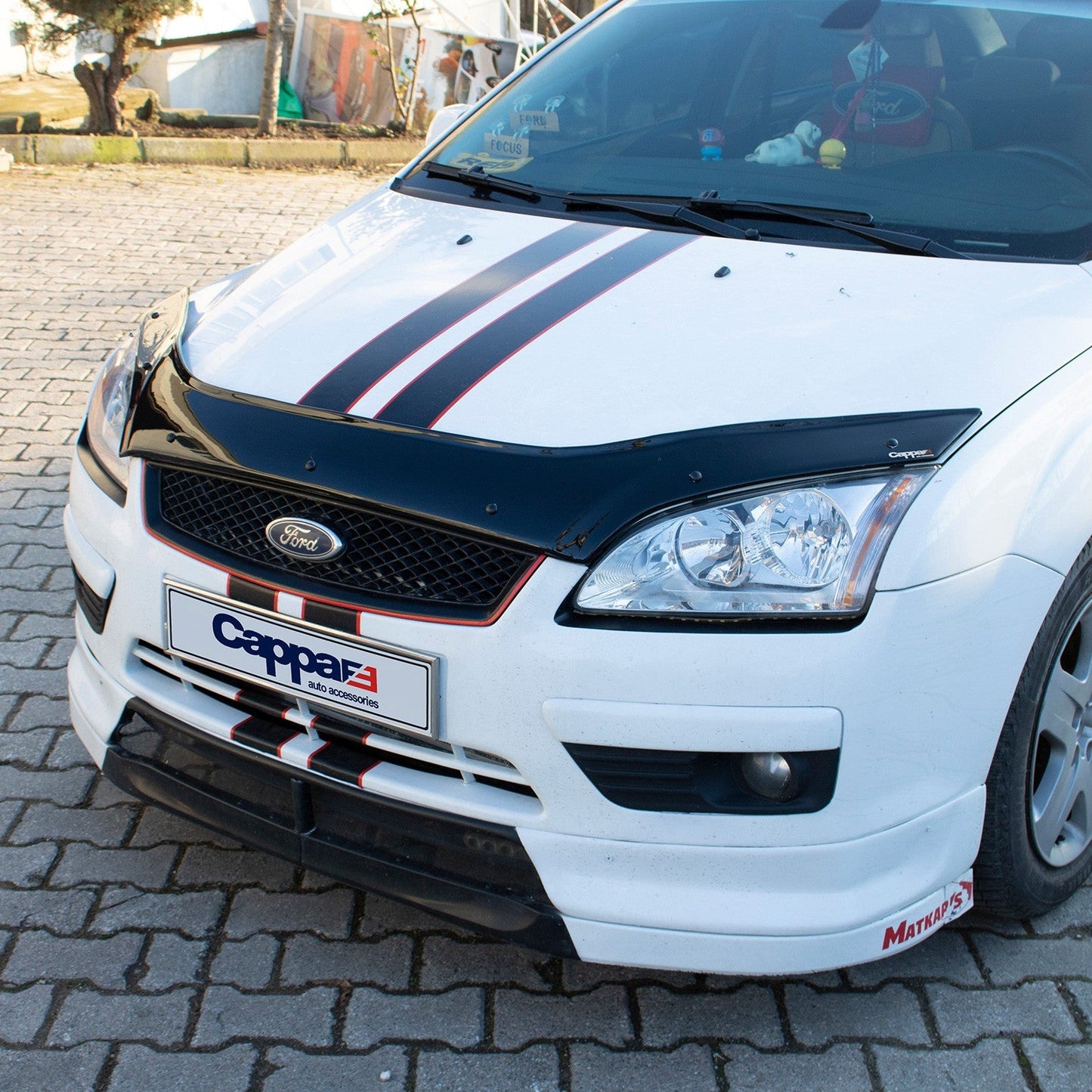 Ford Focus 2005 - 2008 Bonnet Deflector 3mm