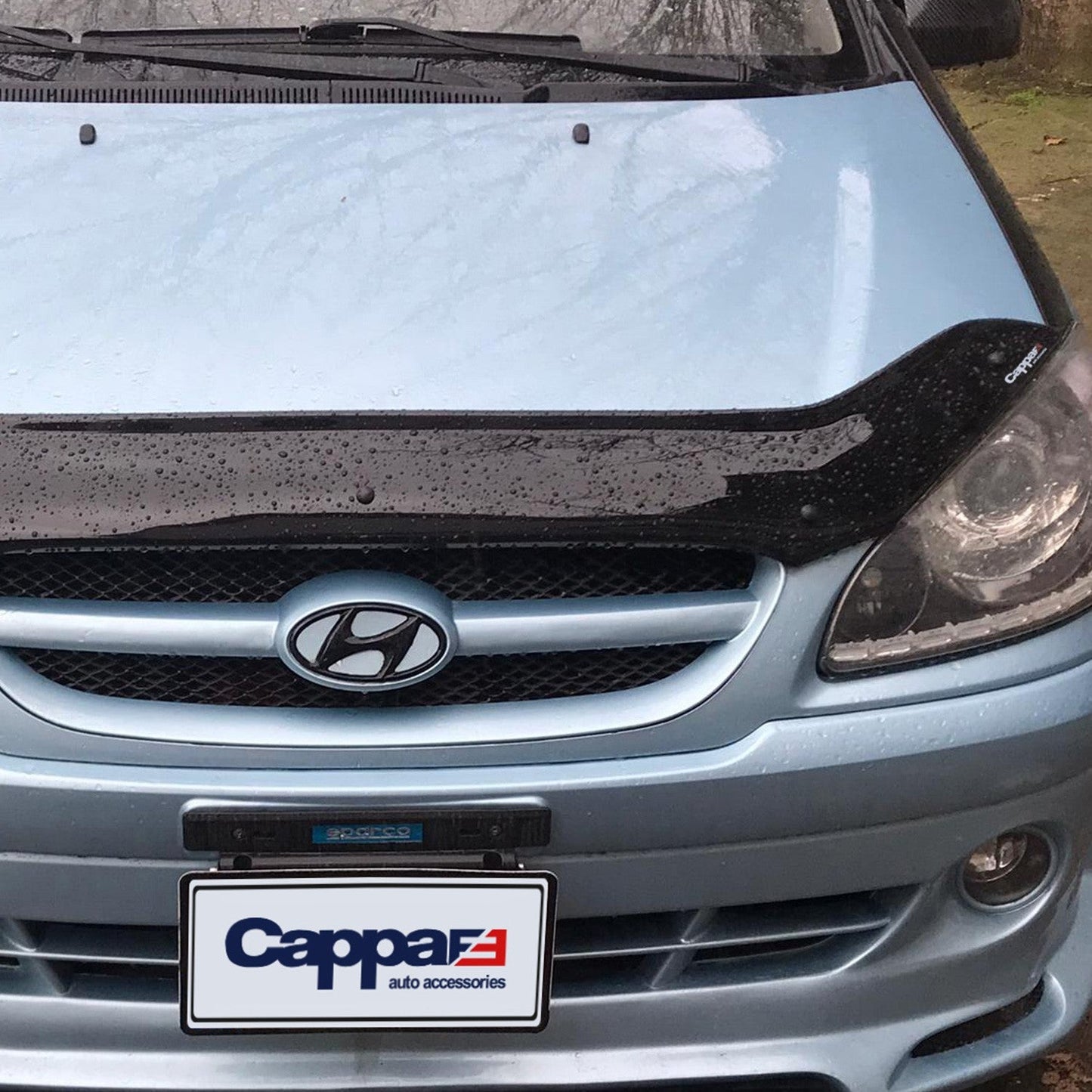Hyundai Getz 2006 - 2011 Rear Bumper Sill Protector 4mm