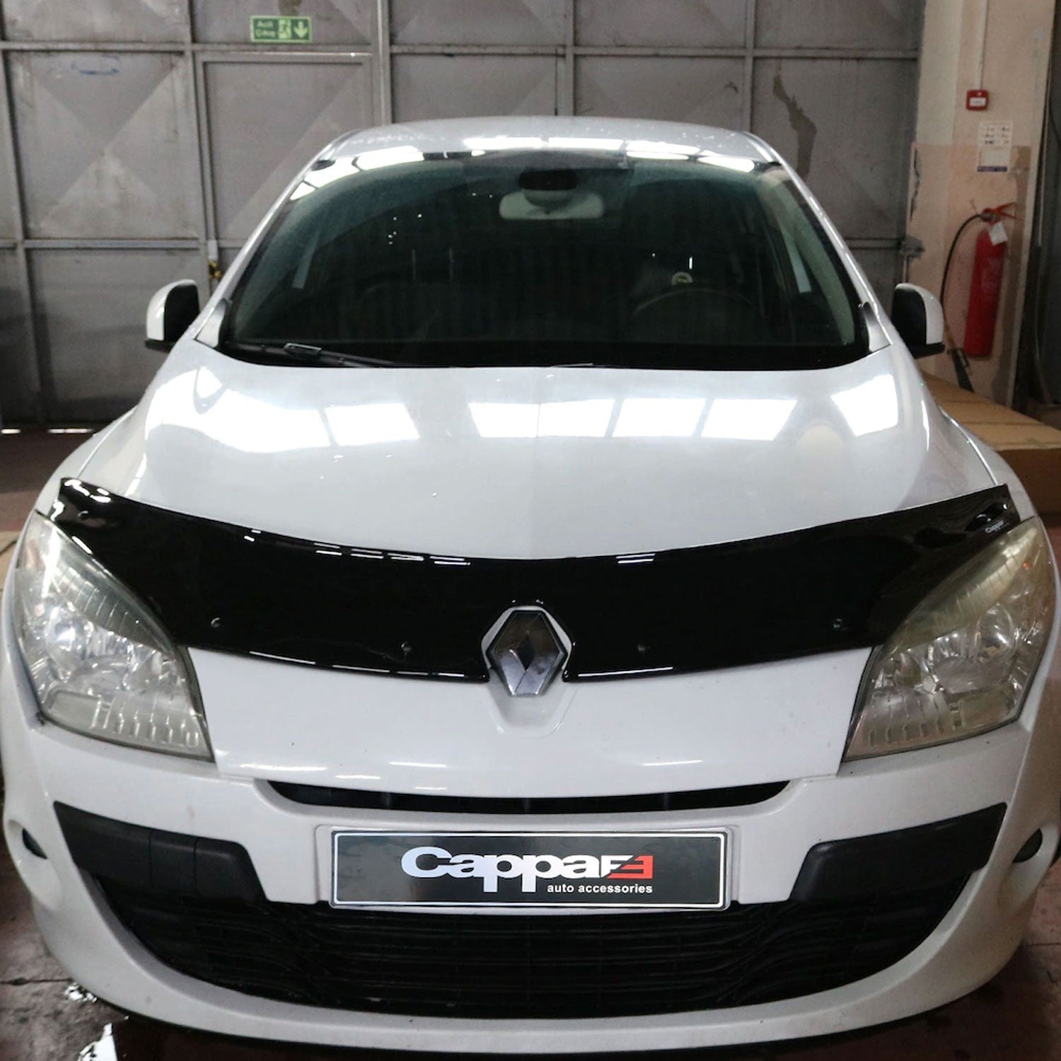 Renault Megane 2009 - 2013 Bonnet Deflector 4mm