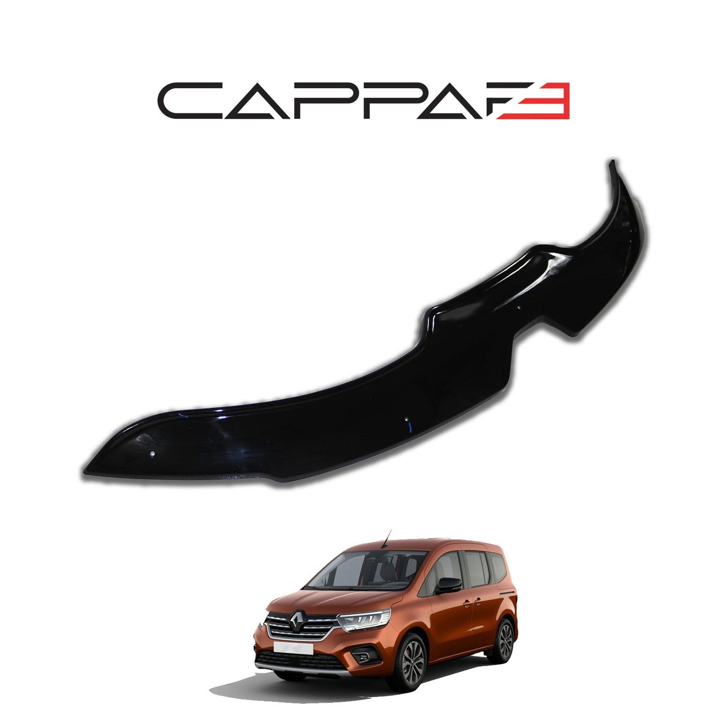 Renault Kangoo 2021 Onwards Bonnet Deflector 3mm