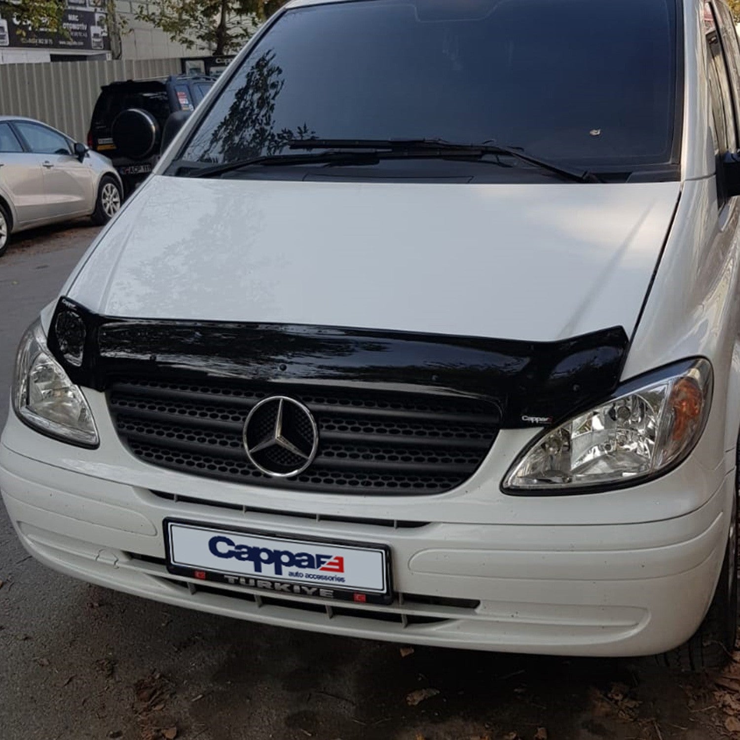 Mercedes Vito 2004 - 2010 Bonnet Deflector 4mm