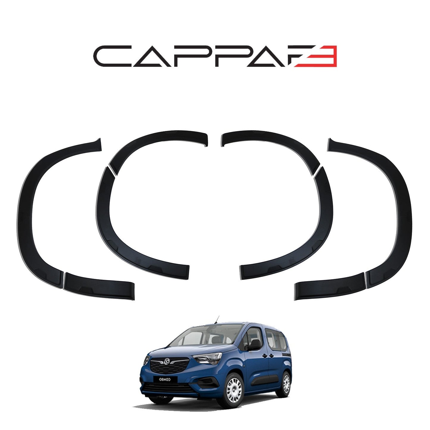 Opel Combo 2018 Onwards Fender Flares