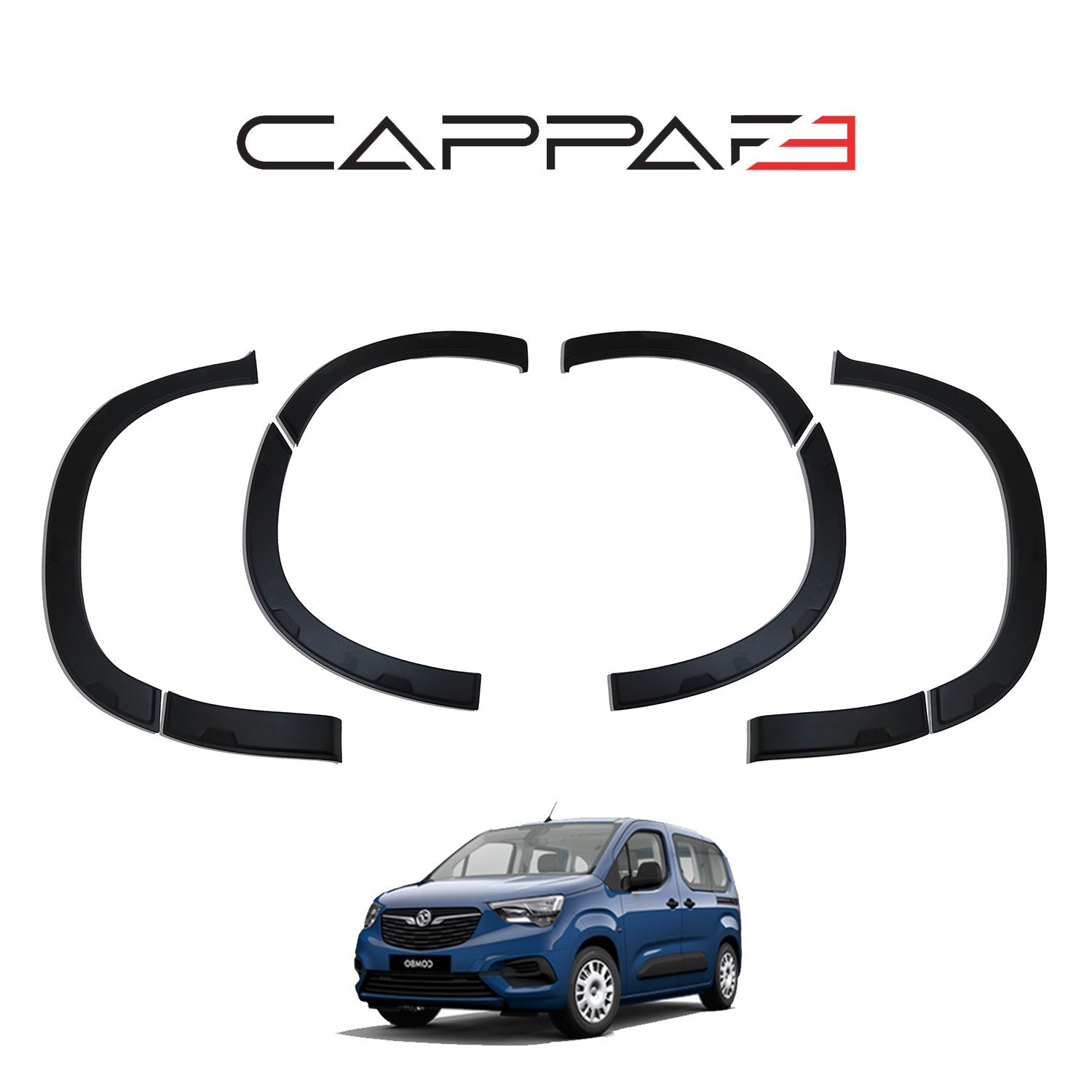 Opel Combo 2018 Onwards Fender Flares