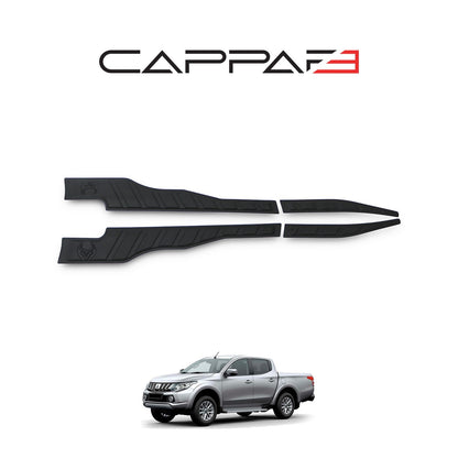 Mitsubishi L200 2015 - 2019 Rear Bumper Sill Protector 4pcs