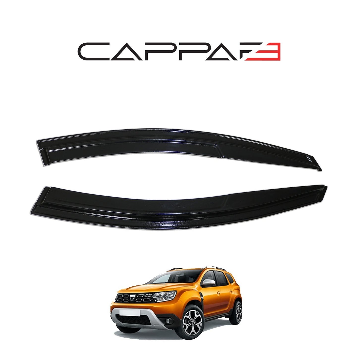 Dacia Duster 2018 - 2024 Window Wind Deflectors 4pcs