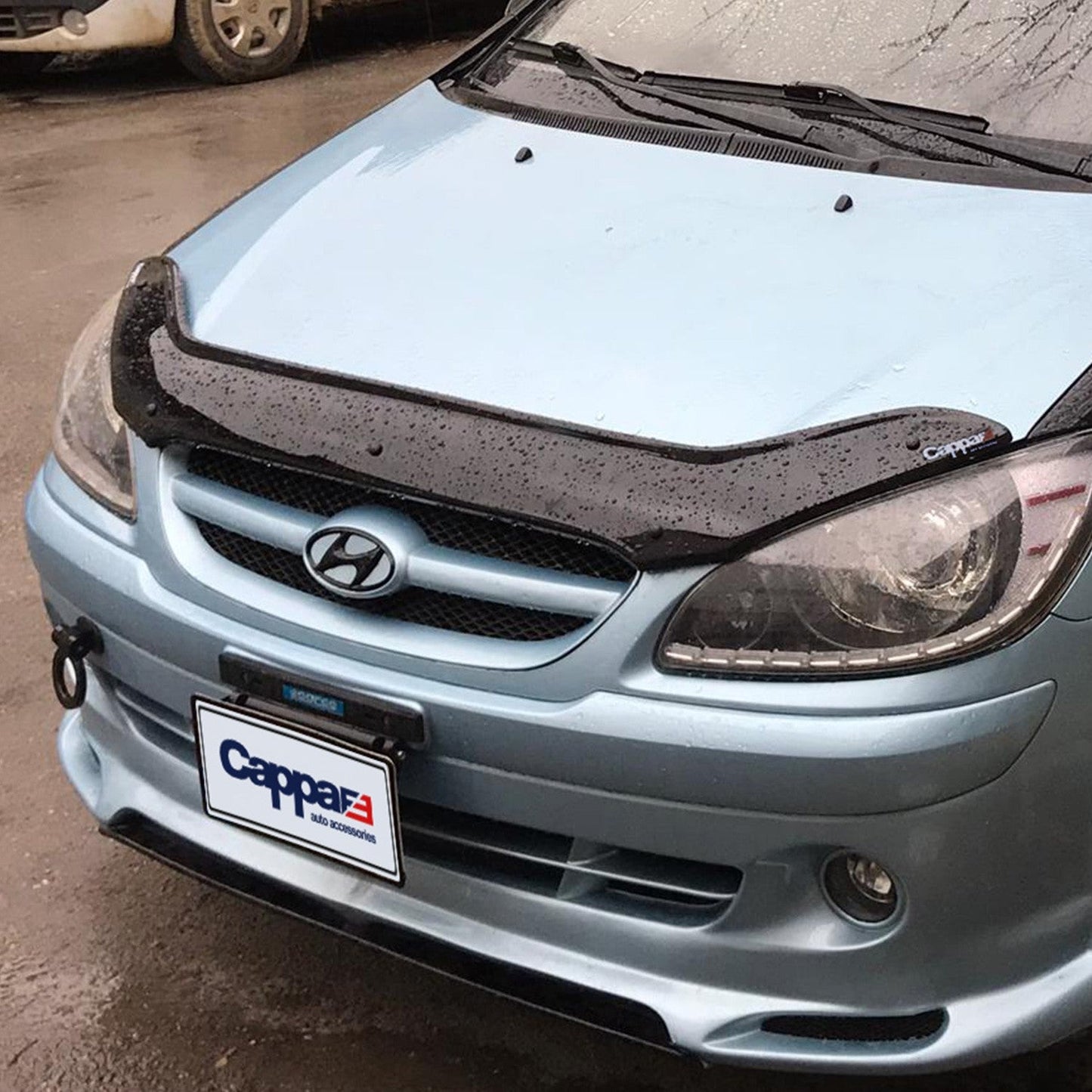 Hyundai Getz 2006 - 2011 Rear Bumper Sill Protector 4mm