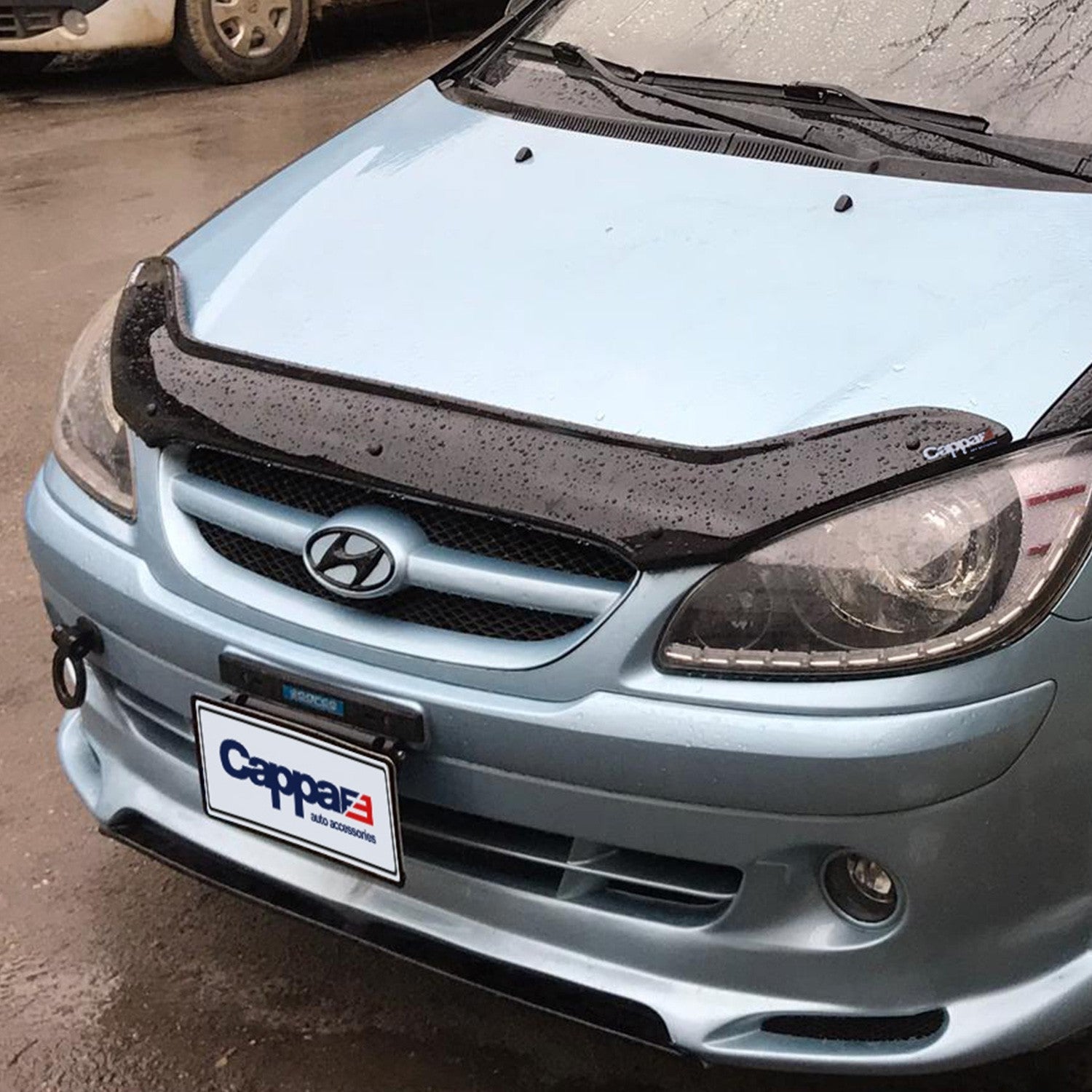 Hyundai Getz 2006 - 2011 Rear Bumper Sill Protector 4mm