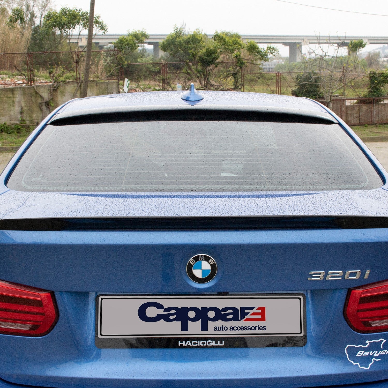 Cappafe BMW F30 2011 - 2019 Rear Window Spoiler 3mm