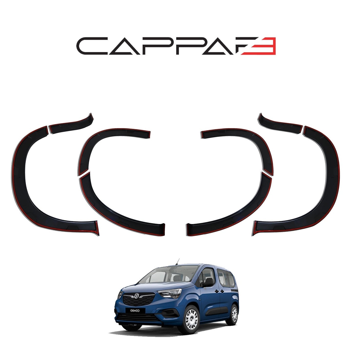 Opel Combo 2018 Onwards Fender Flares