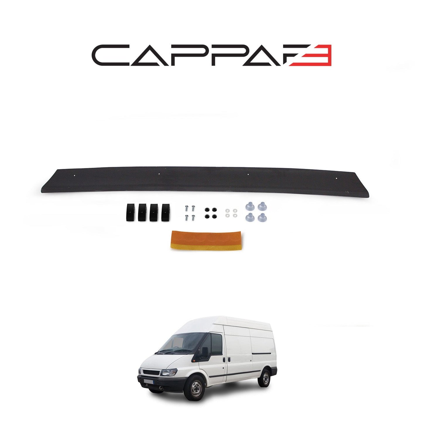 Ford Transit 2002 - 2006 Bonnet Deflector 4mm