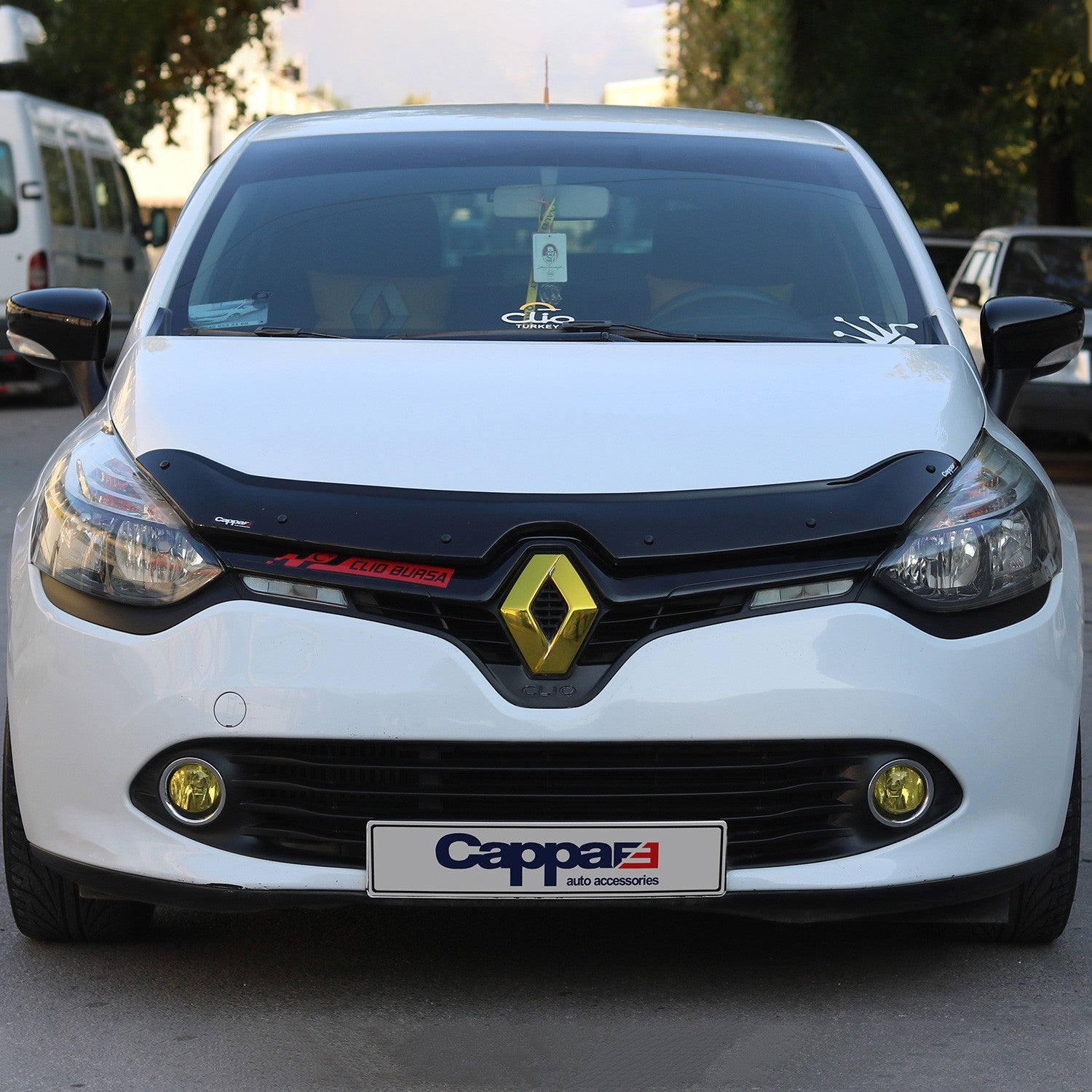 Renault Clio 2012 - 2020 Bonnet Deflector 4mm