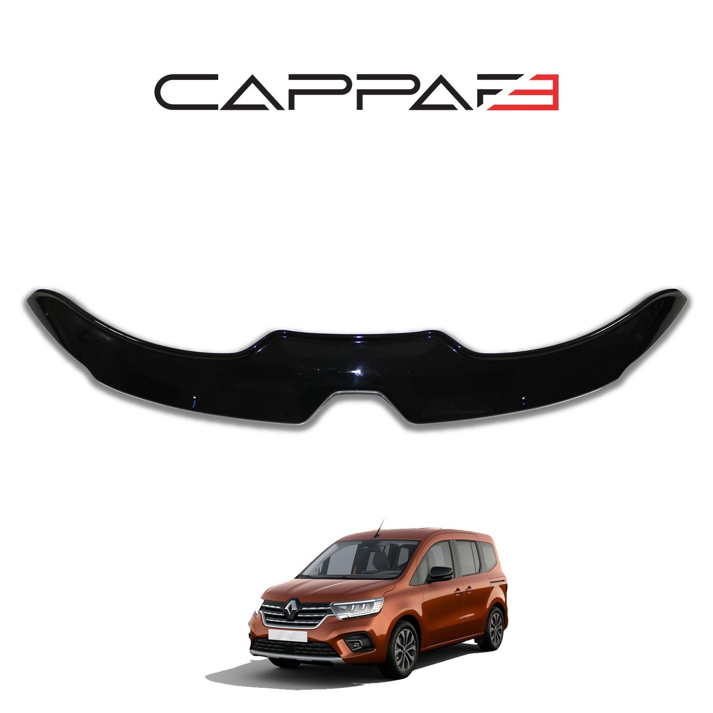Renault Kangoo 2021 Onwards Bonnet Deflector 4mm