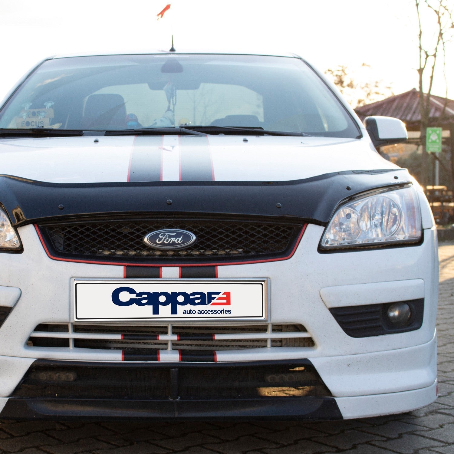 Ford Focus 2005 - 2008 Bonnet Deflector 3mm