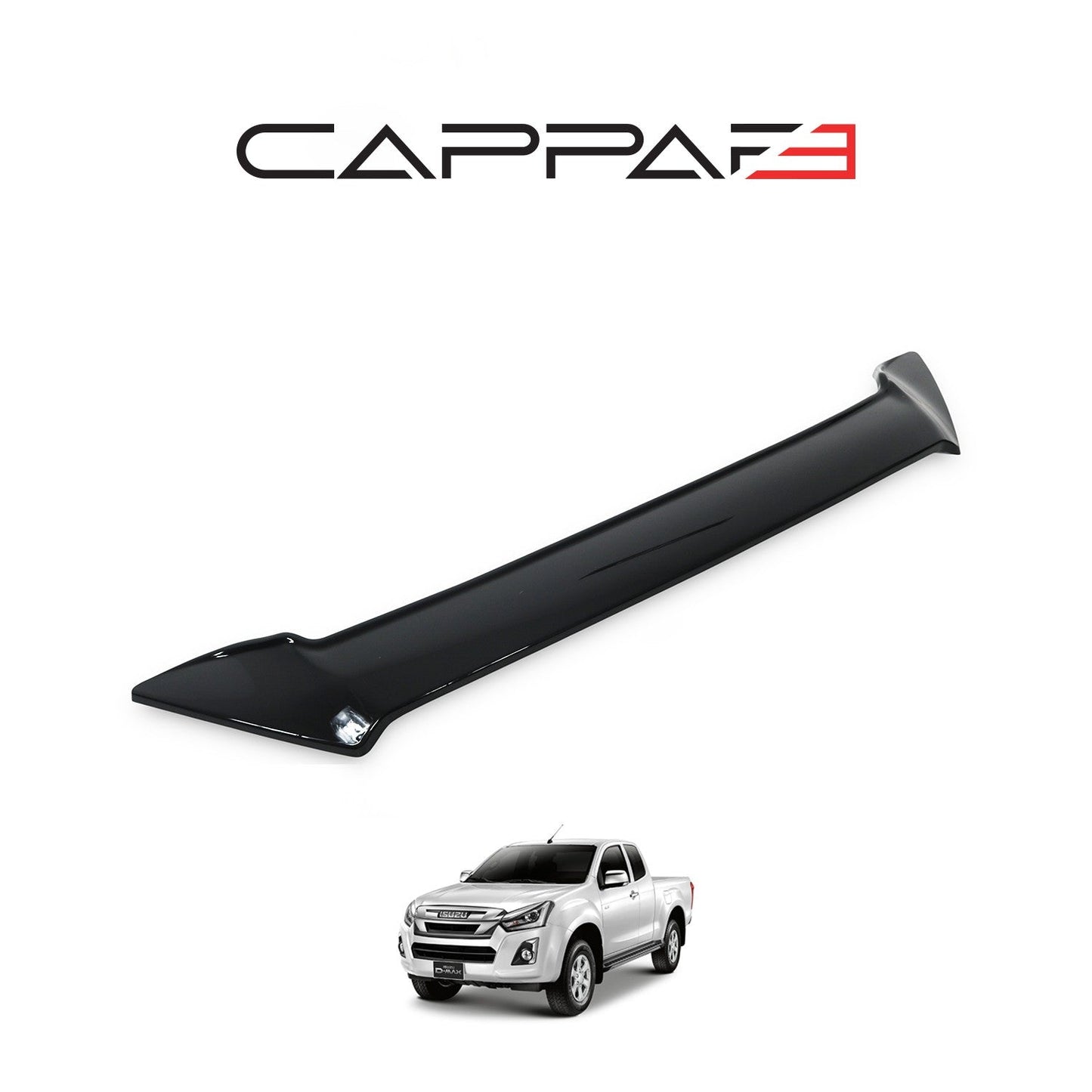 Isuzu D-Max 2017 - 2019 Bonnet Deflector 4mm