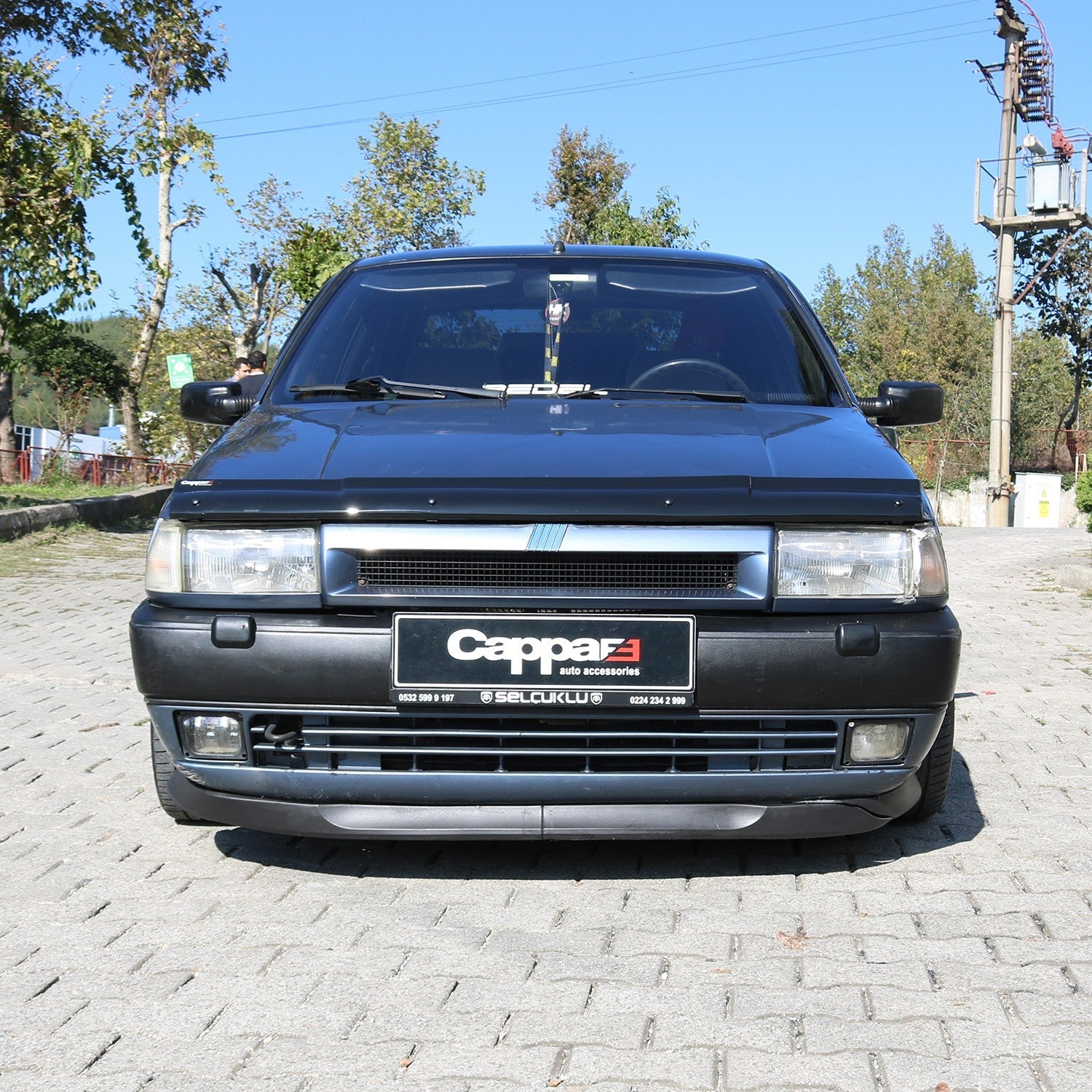 Fiat Tipo 1988 - 2000 Bonnet Deflector 4mm