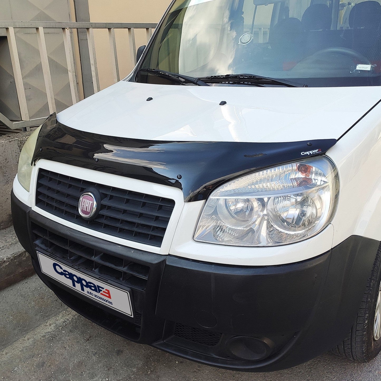 Fiat Doblo 2006 - 2010 Bonnet Deflector 4mm
