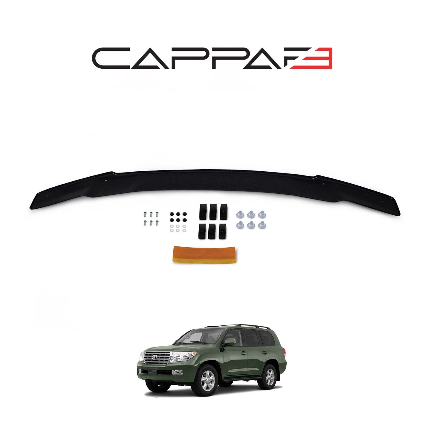 Toyota Land Cruiser 2008 - 2014 Bonnet Deflector 4mm