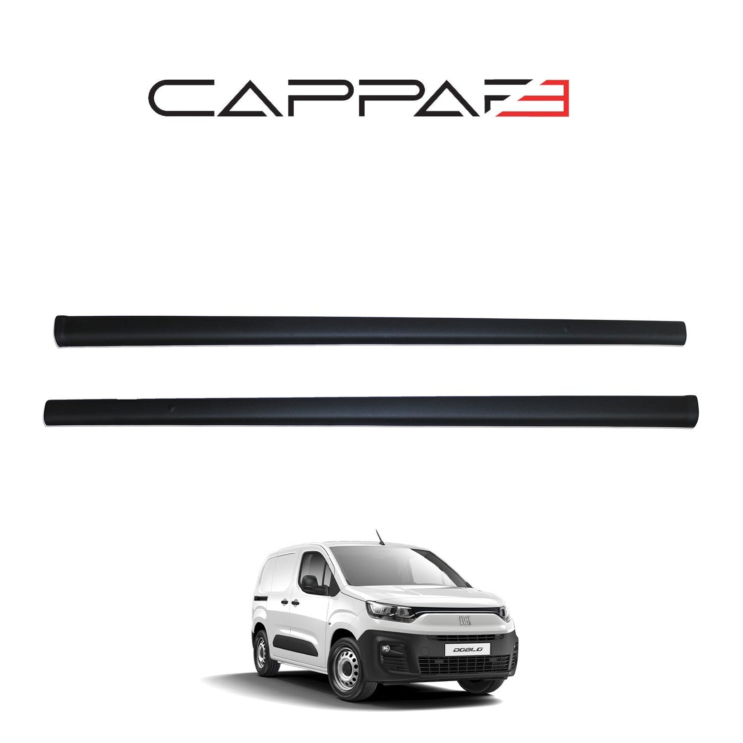 Fiat Doblo 2023 Onwards Side Skirt 4pcs