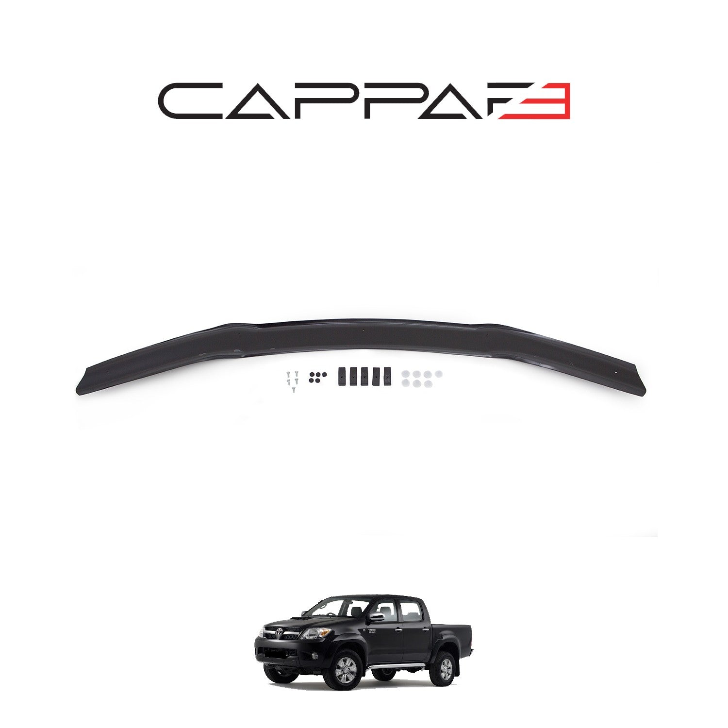 Toyota Hilux 2012 - 2015 Bonnet Deflector 4mm