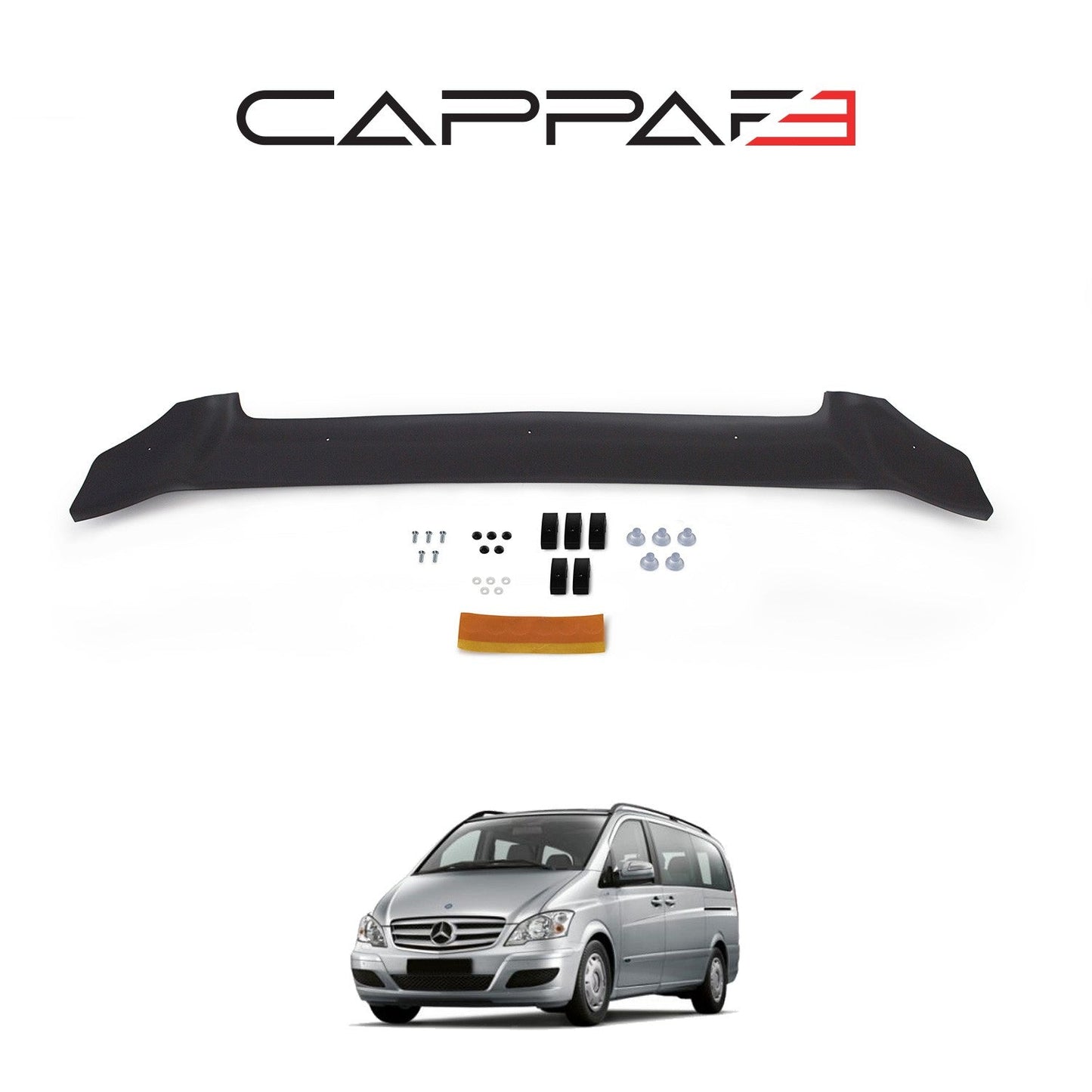 Mercedes Viano 2011 - 2014 Bonnet Deflector 3mm