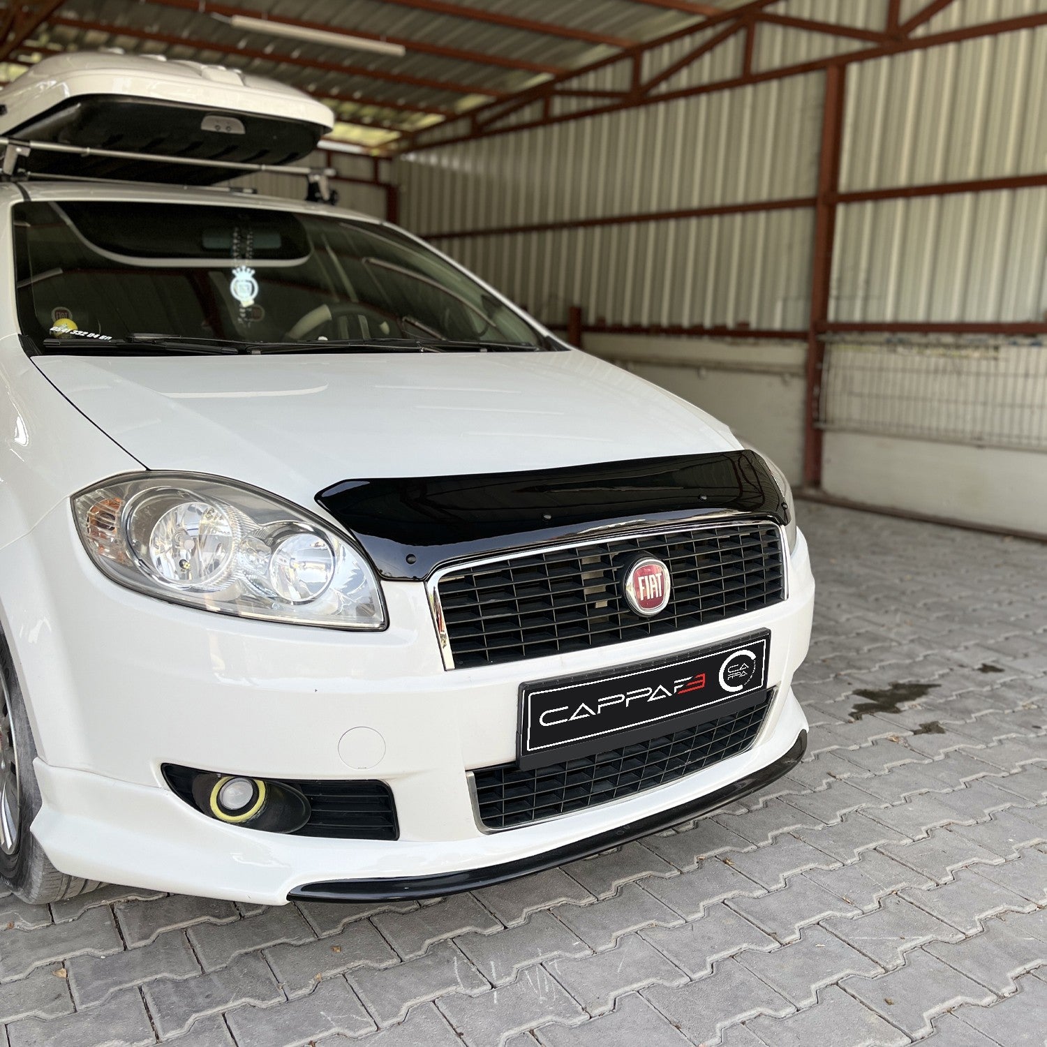 Fiat Linea 2007 - 2018 Bonnet Deflector 3mm