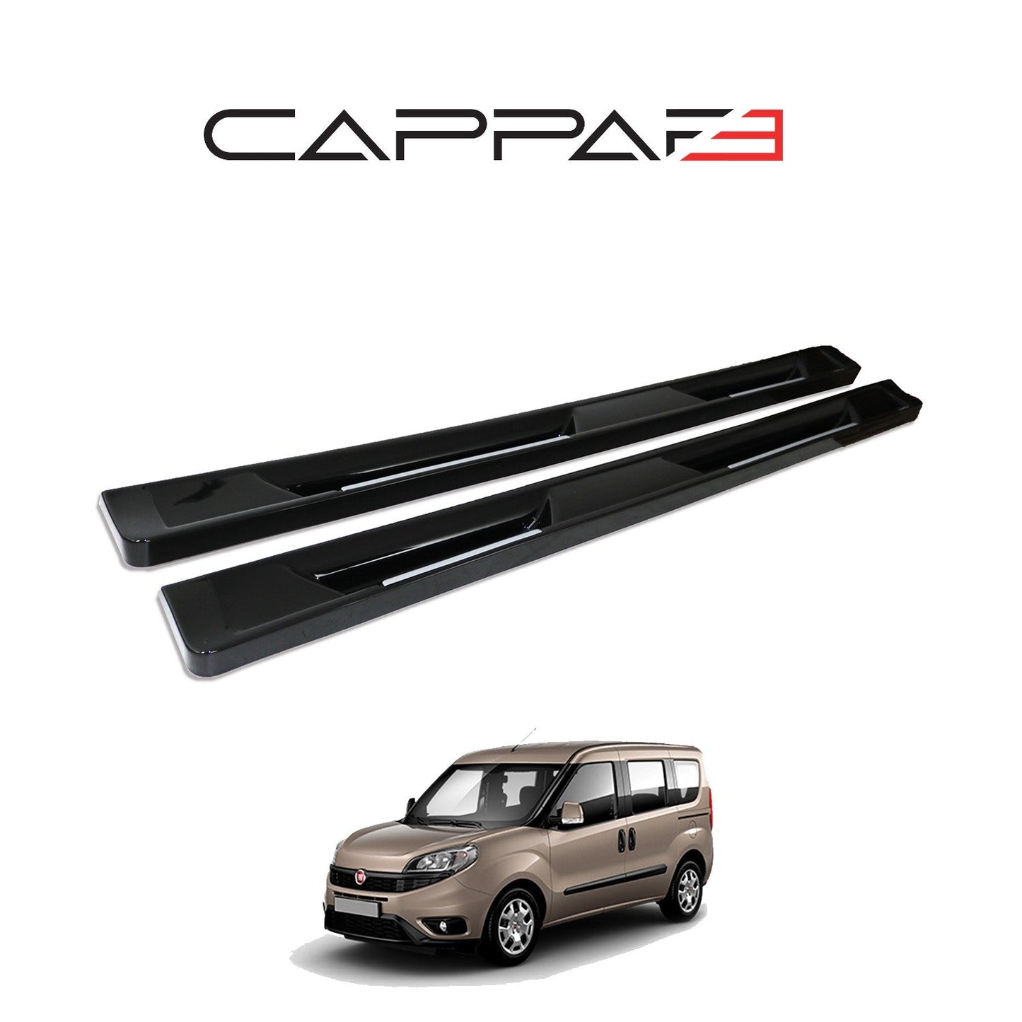 Fiat Doblo 2015 - 2022 Side Step 6pcs