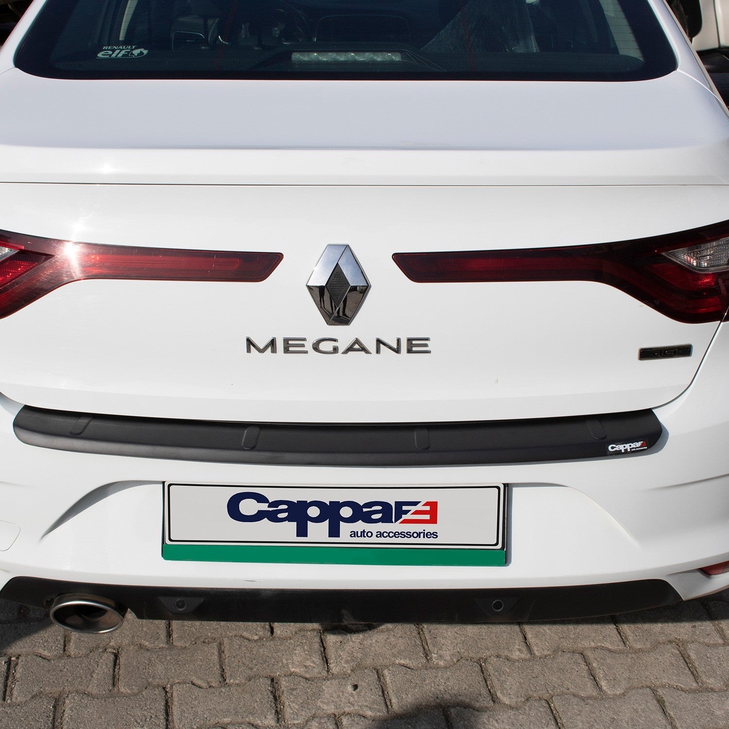 Renault Megane 2016 Onwards Rear Bumper Sill Protector Matt