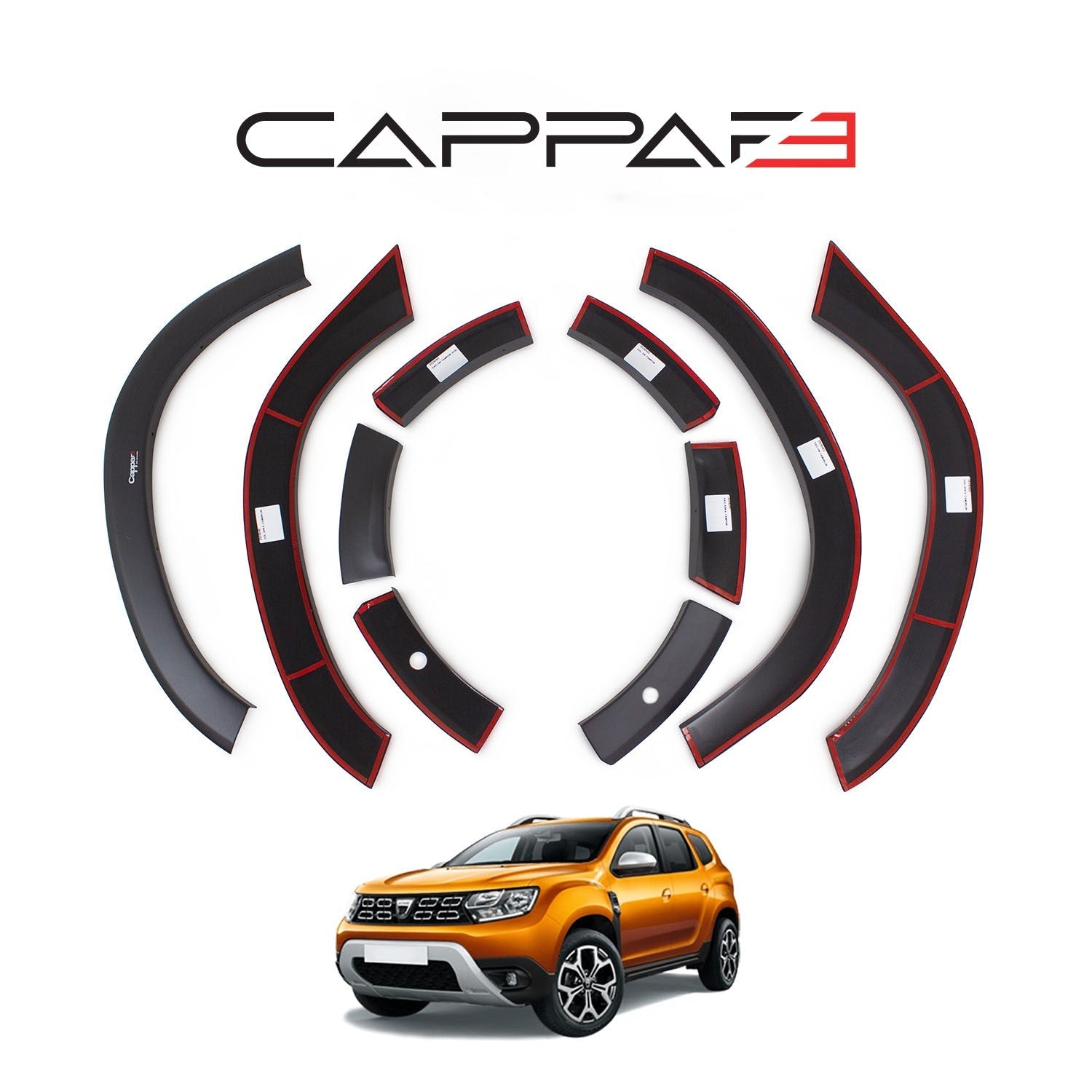 Dacia Duster 2018 - 2024 Fender Flares 8pcs