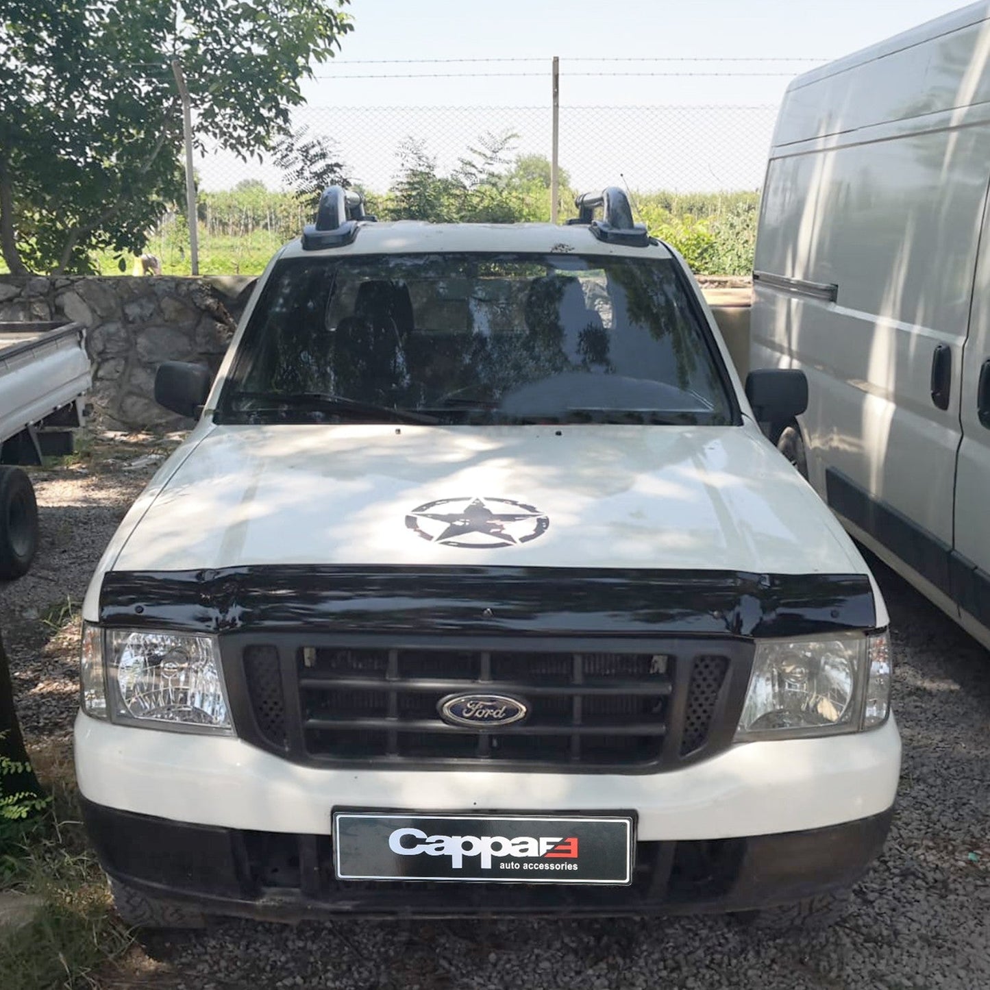 Ford Ranger 2002 - 2006 Bonnet Deflector 4mm