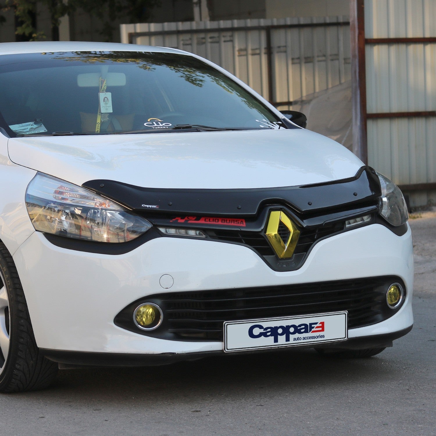 Renault Clio 2012 - 2020 Bonnet Deflector 3mm