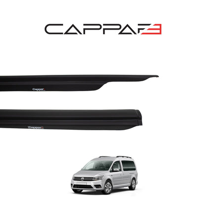 Cappafe Volkswagen Caddy 2015 - 2020 Rear Bumper Sill Protector 4pcs 3mm