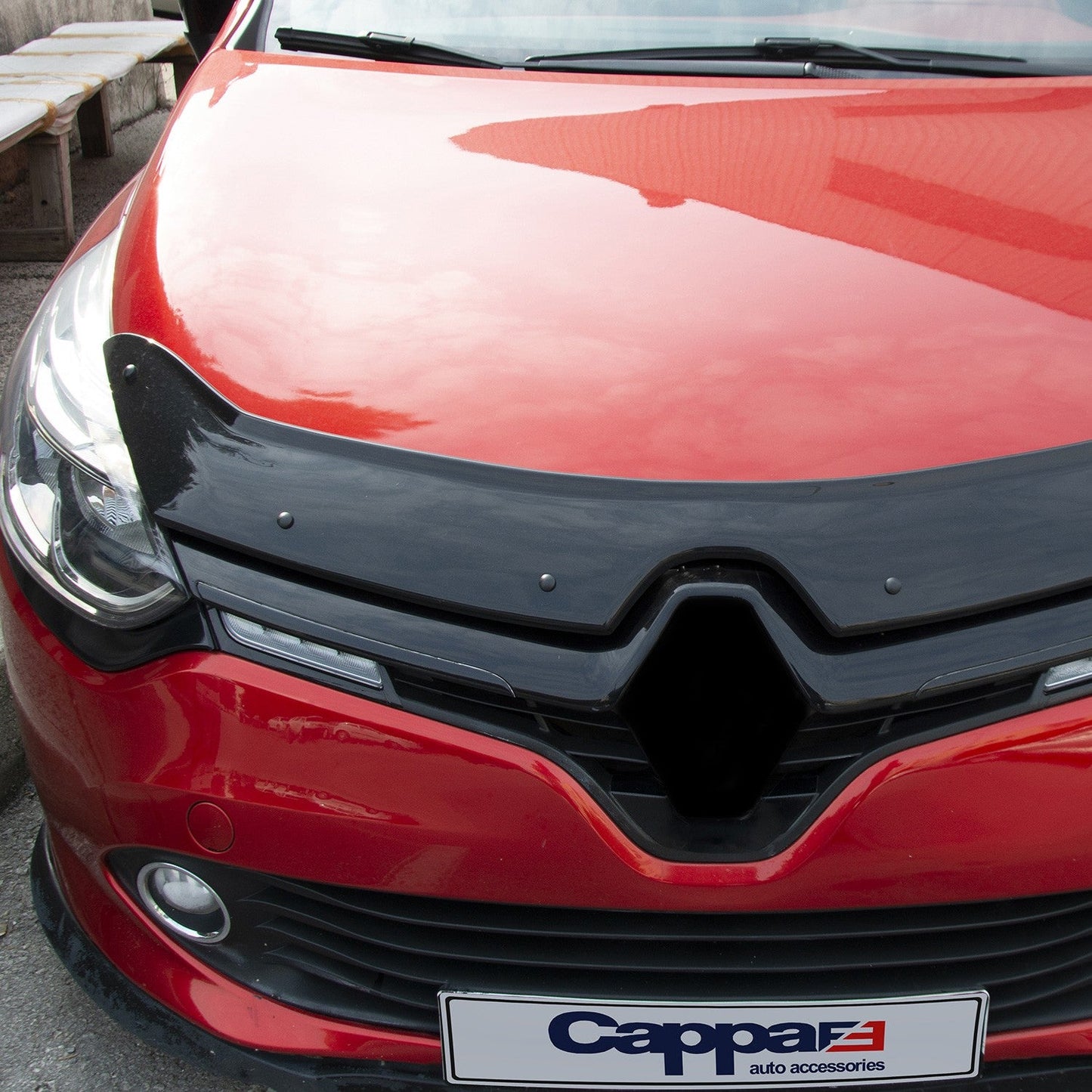 Renault Clio 2012 - 2020 Bonnet Deflector 4mm